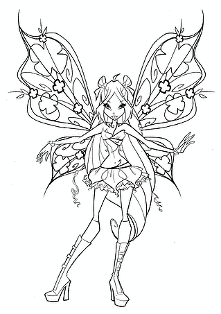Stella (Winx Club) Shy Winx Fairy