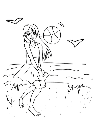 Summer: Beach Volleyball