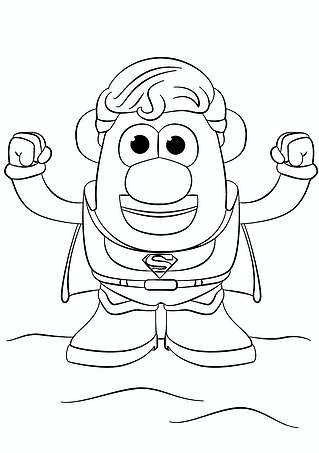Superman: Mr. Potato Head