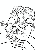 Tangled: Rapunzel Kisses Flynn