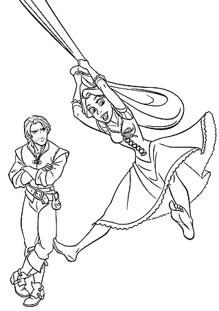 Tangled: Flying on Your Hair