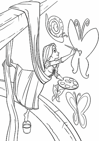 Tangled: Drawings on the Wall