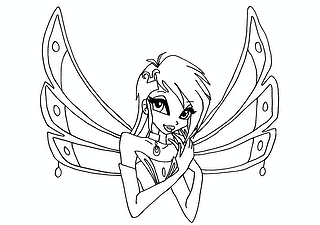 Tecna (Winx Club) Shy