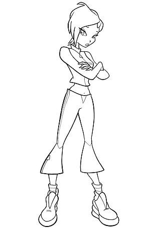 Tecna (Winx Club): Offended Girl