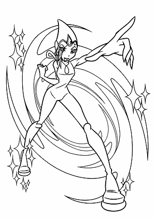 Tecna (Winx Club) As a Fairy