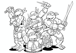 Tmnt – Cartoon Ninja Turtles