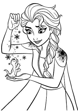 Frozen: Elsa Wizarding for Bruni