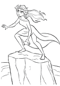 Frozen: Elsa on the Ledge