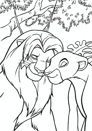 Lion King: Simba and Nala’s Love