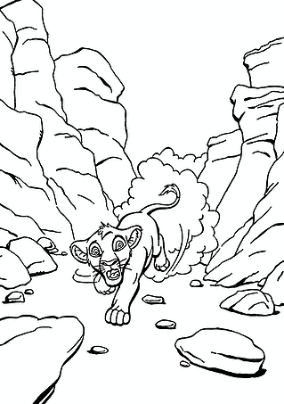 Lion King: Running Simba