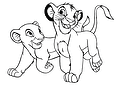 Lion King: Simba and Nala Are Walking