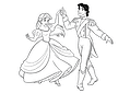 Little Mermaid Dances with Prince Eric