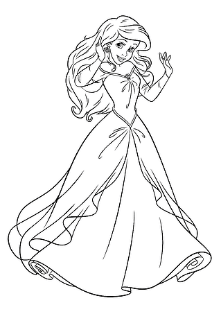 Lucky Mermaid on Her Feet