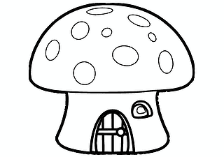 Smurfs: House Inside the Fungus