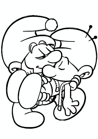 Smurfs Master is Tired