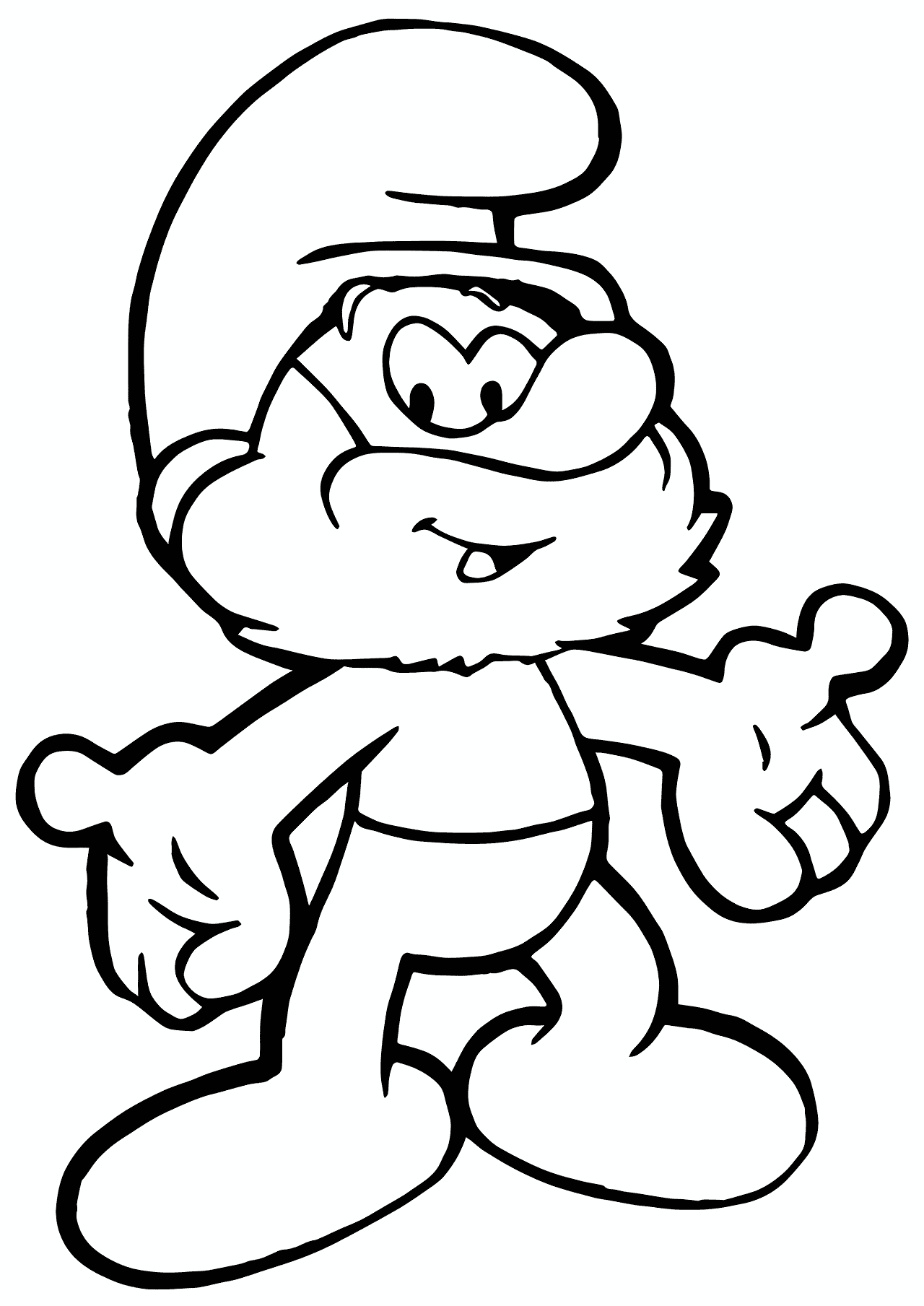 The Smurfs Coloring Pages (Free PDF Printables)