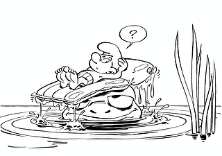 Smurf Woke Up a Frog