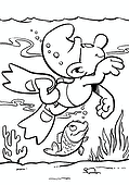Smurf Diver