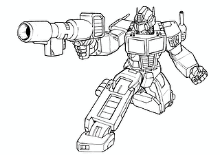 Transformers: Optimus with a Gun