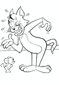 Tom Mocks Jerry