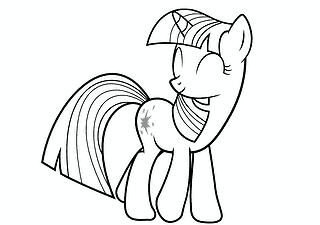 Twilight Sparkle Shy Smile