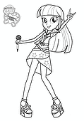 Twilight Sparkle Heroine on Stage