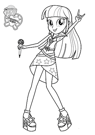 Twilight Sparkle Heroine on Stage