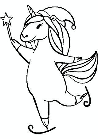 Unicorn Skating