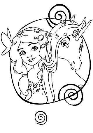 Princess and Unicorn