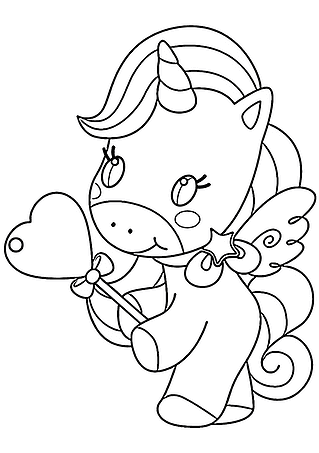 Unicorn Gift From the Heart