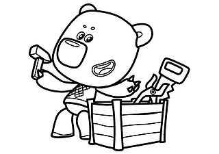 We Bare Bears: Kesha and His Tools