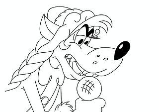 Well Just You Wait: Snow Maiden Wolf