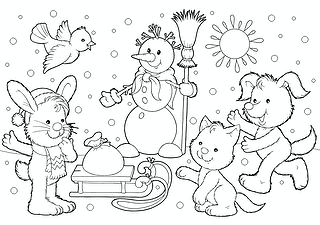 Winter: a Gift for the Animals