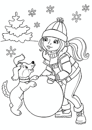 Winter Games with the Doggy