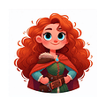 Brave Coloring Pages