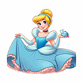 Cinderella Coloring Pages