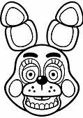 FNAF: Toy Bonnie’s Head