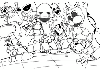 FNAF: 5 Nights with Freddy