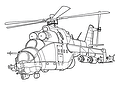 Helicopter Mi-24D Hind-D (USSR)