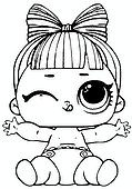 Lol Lil Sisters: Baby with a Bow