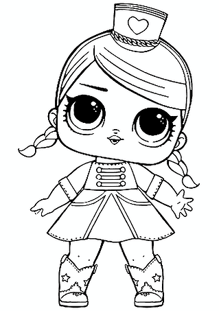 Lol Surprise 1 Series: Tambourmajorette