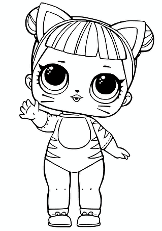 Lol Surprise 1 Series: Baby Kitty