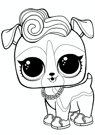 Lol Surprise Pets: Dj K9