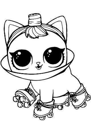 Lol Surprise Pets: Kitten Roller