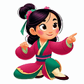 Mulan Coloring Pages