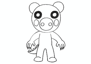 Piggy (Roblox): Dinosaur Piggy