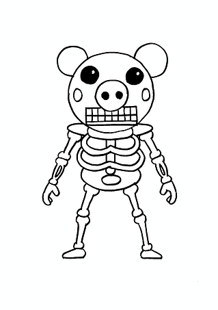Piggy (Roblox): Skeleton