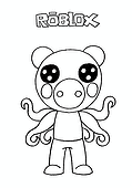 Piggy (Roblox): Octopus with Button Eyes