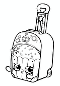 Shopkins: Suitcase for a Round-the-world Trip