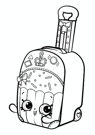 Shopkins: Suitcase for a Round-the-world Trip